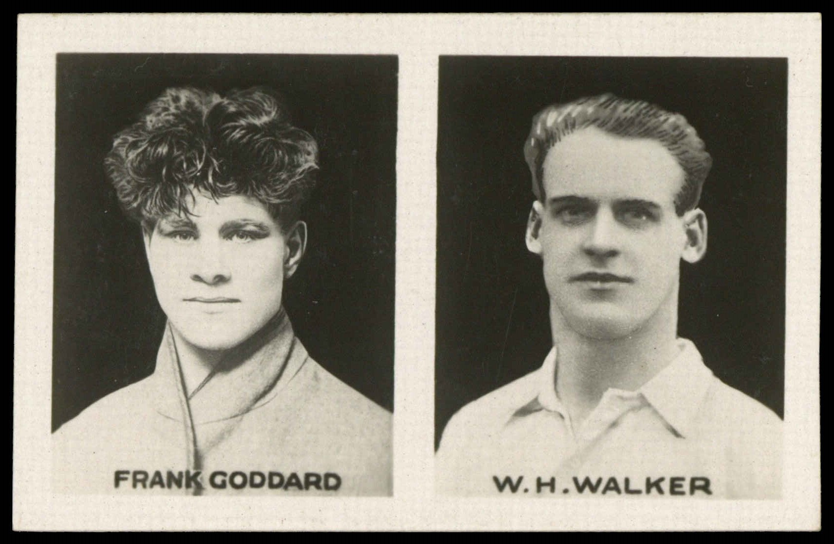 Amalgamated Press - 'Sporting Champions' (1922) - W.H. Walker (Aston Villa) & Frank Goddard Amalgamated Press - 'Sporting Champions' (1922) - W.H. Walker (Aston Villa) & Frank Goddard