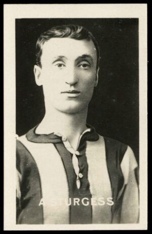 Amalgamated Press - 'Famous Football Captains' (1922) - A. Sturgess (Sheffield United)