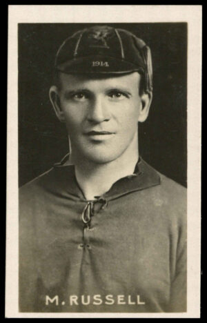 Amalgamated Press - 'Famous Football Captains' (1922) - Moses Russell (Plymouth Argyle)