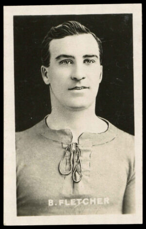 Amalgamated Press - 'Famous Football Captains' (1922) - B. Fletcher (Barnsley)