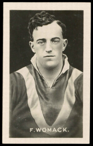 Amalgamated Press - 'Famous Football Captains' (1922) - F. Womack (Birmingham City)