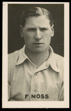 Amalgamated Press - 'Famous Football Captains' (1923) - F. Moss (Aston Villa)