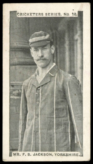 Charlesworth & Austin - 'Cricketers Series' (1901) - Mr. F.S. Jackson (Yorkshire)