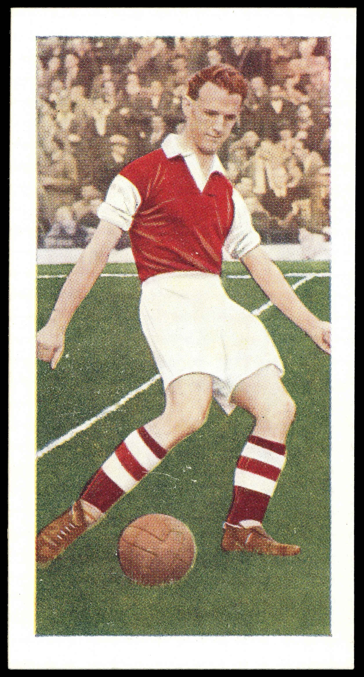 Chix - 'Famous Footballers S2' (1957) - #35 - W. Dickson (Mansfield) Chix - 'Famous Footballers S2' (1957) - #35 - W. Dickson (Mansfield)