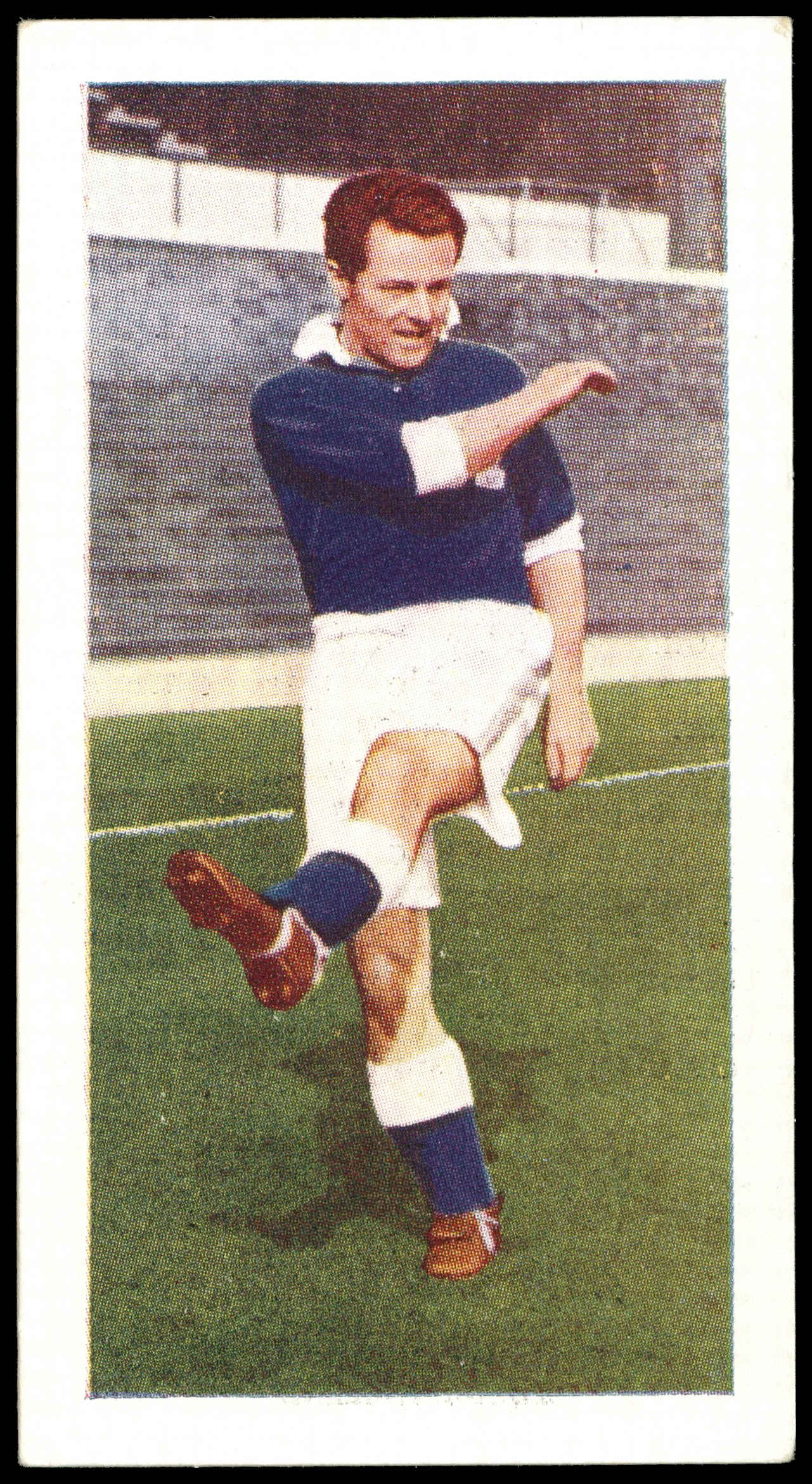 Chix - 'Famous Footballers S2' (1957) - #40 - Johnny Morris (Leicester) Chix - 'Famous Footballers S2' (1957) - #40 - Johnny Morris (Leicester)