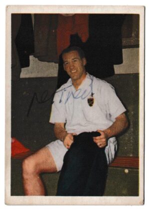 Chix - 'Famous Footballers (Buchan)' - Card #38 - Nat Lofthouse (Bolton Wanderers)