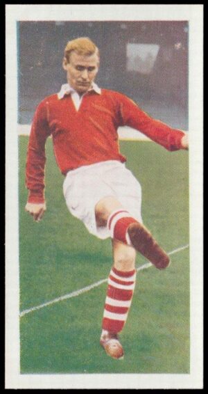 Chix - 'Famous Footballers (Series 1C)' - Card #25 - Wilf Mannion (Middlesbrough)