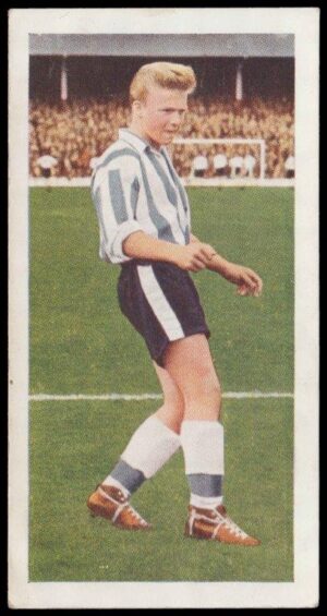 Chix - 'Famous Footballers (Series 1C)' - Card #37 - Bert Quixall (Sheffield Weds)