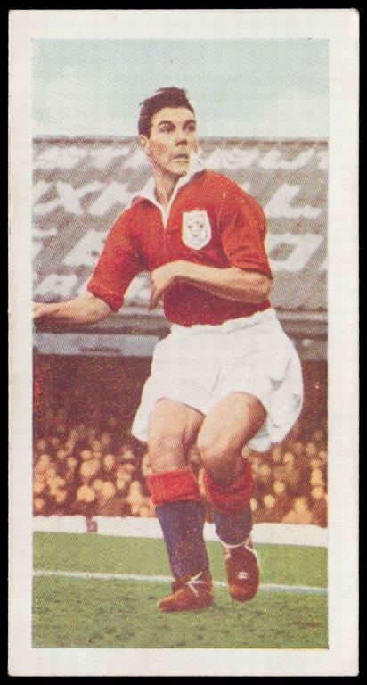 Chix - 'Famous Footballers (Series 1C)' - Card #38 - Allan Brown (Blackpool) Chix - 'Famous Footballers (Series 1C)' - Card #38 - Allan Brown (Blackpool)