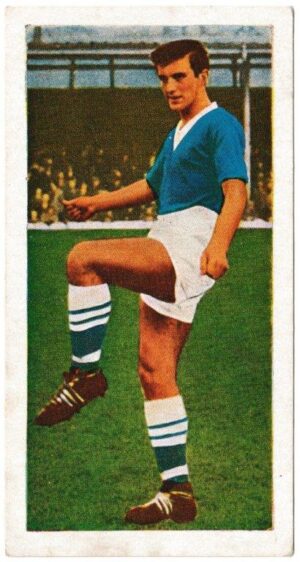 Chix - 'Famous Footballers (Series 3)' (1955) - Card #10 - Michael Block (Chelsea)
