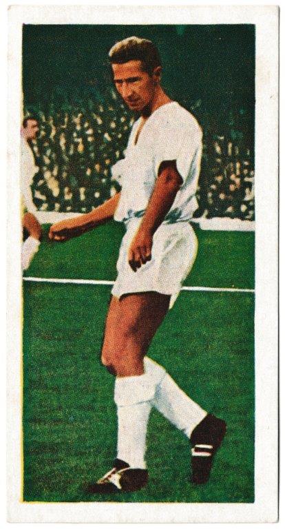 Chix - 'Famous Footballers (Series 3)' (1955) - Card #14 - Cliff Jones (Tottenham Hotspur) Chix - 'Famous Footballers (Series 3)' (1955) - Card #14 - Cliff Jones (Tottenham Hotspur)