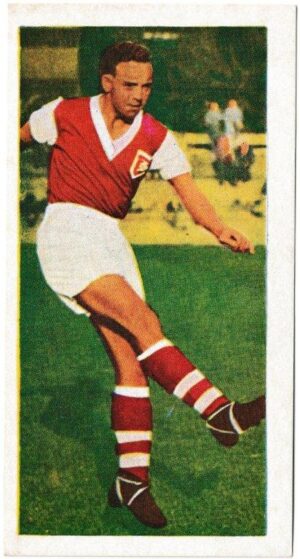 Chix - 'Famous Footballers (Series 3)' (1955) - Card #20 - Ollie Norris (Bournemouth)