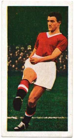 Chix - 'Famous Footballers (Series 3)' (1955) - Card #29 - Billy Foulkes (Manchester United)