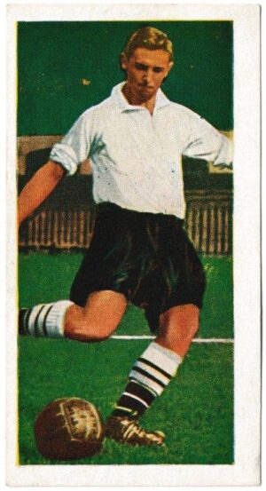 Chix - 'Famous Footballers (Series 3)' (1955) - Card #3 - Roy Dwight (Fulham)