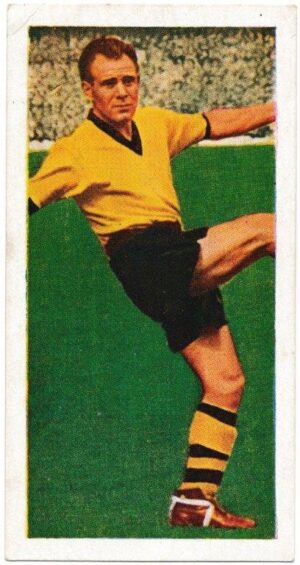 Chix - 'Famous Footballers (Series 3)' (1955) - Card #30 - N. Deeley (Wolverhampton Wanderers) Chix - 'Famous Footballers (Series 3)' (1955) - Card #30 - N. Deeley (Wolverhampton Wanderers)
