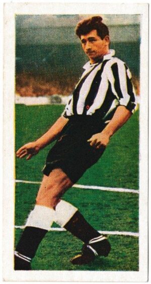 Chix - 'Famous Footballers (Series 3)' (1955) - Card #31 - William Curry (Newcastle United)