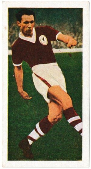 Chix - 'Famous Footballers (Series 3)' (1955) - Card #44 - Jimmy Melia (Liverpool)