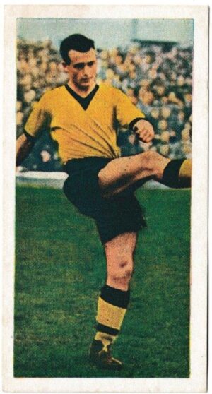 Chix - 'Famous Footballers (Series 3)' (1955) - Card #45 - Gerry Harris (Wolverhampton Wanderers) Chix - 'Famous Footballers (Series 3)' (1955) - Card #45 - Gerry Harris (Wolverhampton Wanderers)
