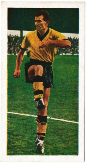 Chix - 'Famous Footballers (Series 3)' (1955) - Card #46 - Jimmy Murray (Wolverhampton Wanderers) Chix - 'Famous Footballers (Series 3)' (1955) - Card #46 - Jimmy Murray (Wolverhampton Wanderers)