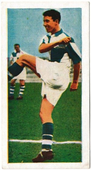 Chix - 'Famous Footballers (Series 3)' (1955) - Card #9 - Peter Hooper (Bristol Rovers)