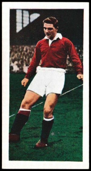 Chix - 'Famous Footballers (Series 2)' - Card #13 - Duncan Edwards (Man Utd)