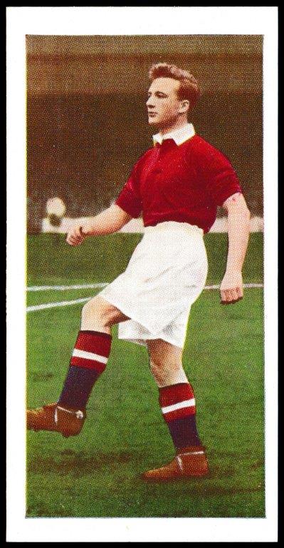 Chix - 'Famous Footballers (Series 2)' - Card #19 - J. Whitefoot (Man Utd)