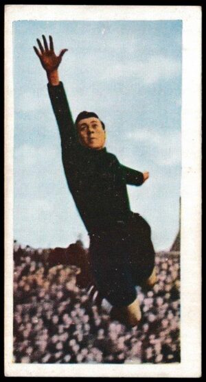 Chix - 'Famous Footballers (Series 2)' - Card #2 - Jack Kelsey (Arsenal)