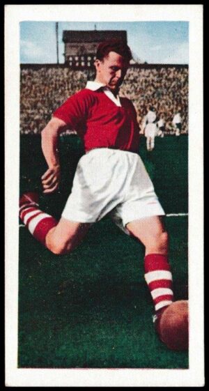 Chix - 'Famous Footballers (Series 2)' - Card #21 - Frank Lock (Liverpool)