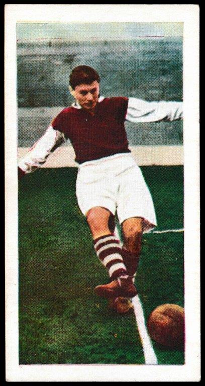 Chix - 'Famous Footballers (Series 2)' - Card #23 - J. McIlroy (Burnley)