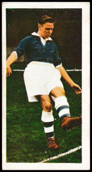 Chix - 'Famous Footballers (Series 2)' - Card #27 - Frank Blunstone (Chelsea)
