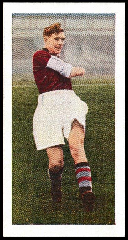 Chix - 'Famous Footballers (Series 2)' - Card #30 - R.D. Blanchflower (Spurs) Chix - 'Famous Footballers (Series 2)' - Card #30 - R.D. Blanchflower (Spurs)