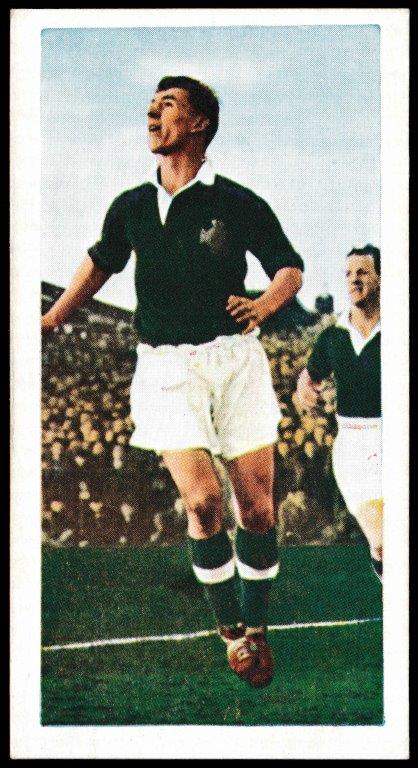 Chix - 'Famous Footballers (Series 2)' - Card #45 - B. Peacock (Celtic)