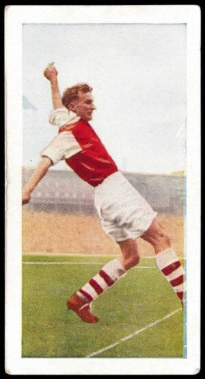 Chix - 'Famous Footballers (Series 2)' - Card #48 - Athur Milton (Bristol City)