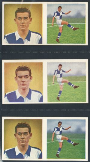 Chix - 'Footballers (Double) 3 Variants' (1960) - Norman Sykes (Bristol Rovers)