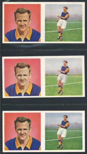 Chix - 'Footballers (Double) 3 Variants' (1960) - Don Revie (Leeds United)