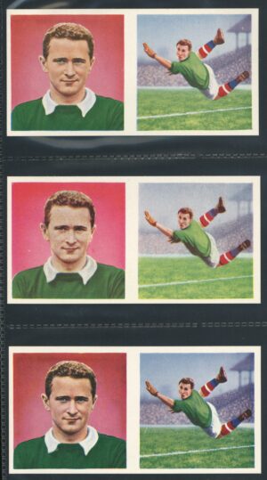 Chix - 'Footballers (Double) 3 Variants' (1960) - Harry Gregg (Manchester United)