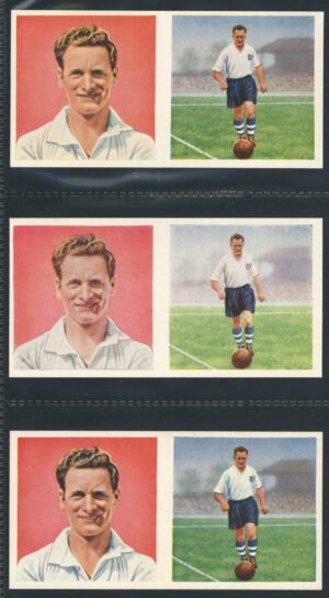 Chix - 'Footballers (Double) 3 Variants' (1960) - Tom Finney (Preston North End)