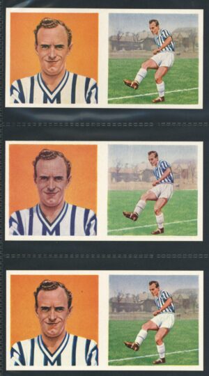Chix - 'Footballers (Double) 3 Variants' (1960) - G. Wilson (Brighton & Hove Albion)