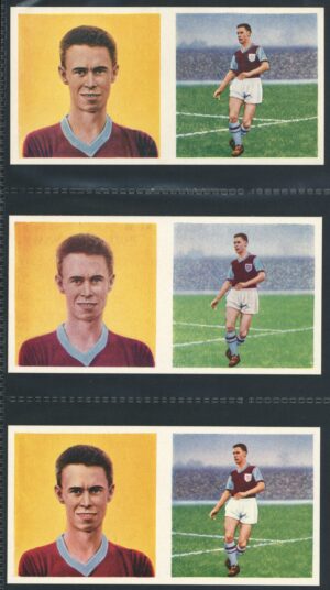 Chix - 'Footballers (Double) 3 Variants' (1960) - Phil Woosnam (West Ham United)