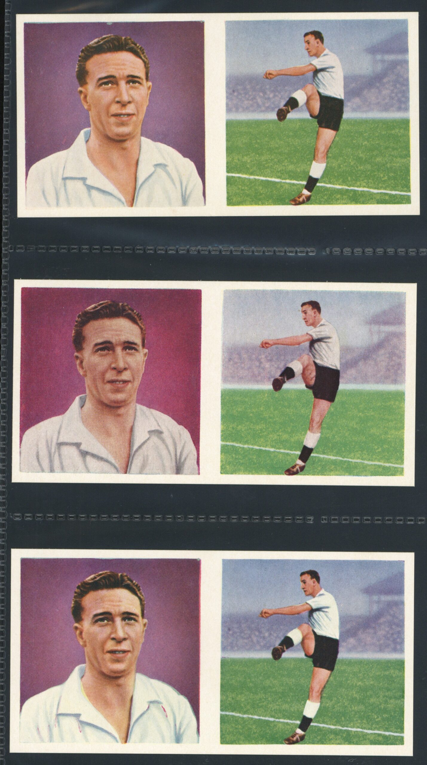 Chix - 'Footballers (Double) 3 Variants' (1960) - Bob Morton (Luton Town) Chix - 'Footballers (Double) 3 Variants' (1960) - Bob Morton (Luton Town)