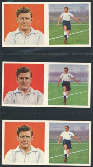 Chix - 'Footballers (Double) 3 Variants' (1960) - Terry Medwin (Tottenham Hotspur)
