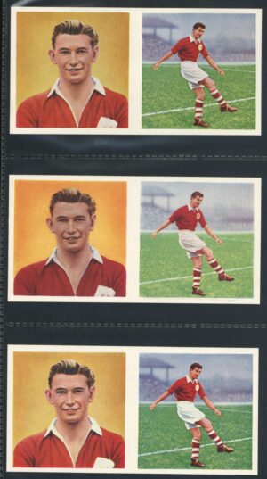 Chix - 'Footballers (Double) 3 Variants' (1960) - John Atyeo (Bristol City)