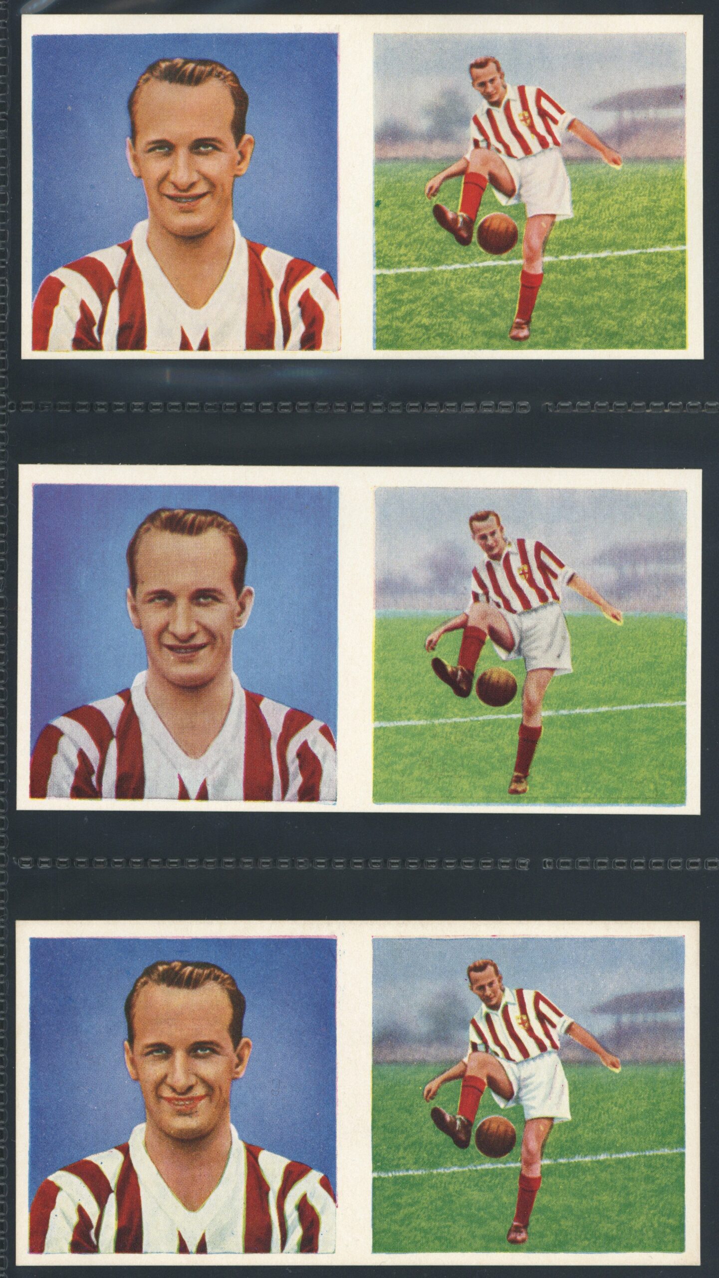 Chix - 'Footballers (Double) 3 Variants' (1960) - N. Coleman (Stoke City) Chix - 'Footballers (Double) 3 Variants' (1960) - N. Coleman (Stoke City)