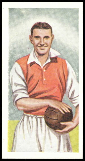 Chix - 'Famous Footballers S1 (1-24)' #1 - Jimmy Logie (Arsenal) (1955)