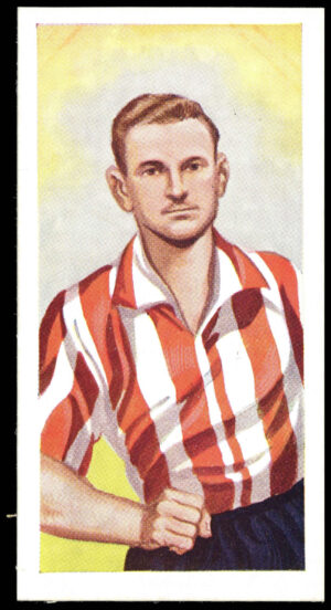 Chix - 'Famous Footballers S1 (1-24)' #14 - Jimmy Hagan (Sheffield United) (1955) Chix - 'Famous Footballers S1 (1-24)' #14 - Jimmy Hagan (Sheffield United) (1955)