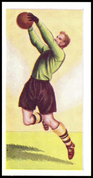 Chix - 'Famous Footballers S1 (1-24)' #9 - Bert Williams (Wolves) (1955) Chix - 'Famous Footballers S1 (1-24)' #9 - Bert Williams (Wolves) (1955)
