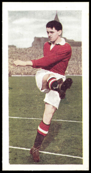 Chix - 'Famous Footballers S1 (1-48)' #35 - Tom Taylor (Manchester United) (1955)