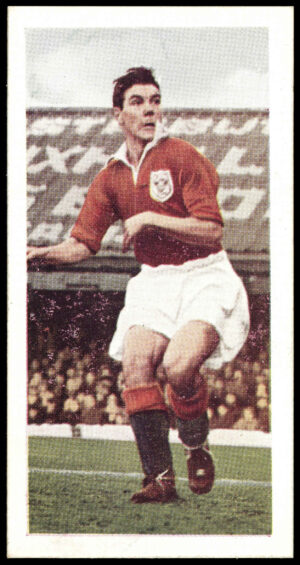 Chix - 'Famous Footballers S1 (1-48)' #38 - Allan Brown (Blackpool) (1955)