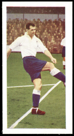 Chix - 'Famous Footballers S1 (25-48)' #26 - Len Duquemin (Spurs) (1955)