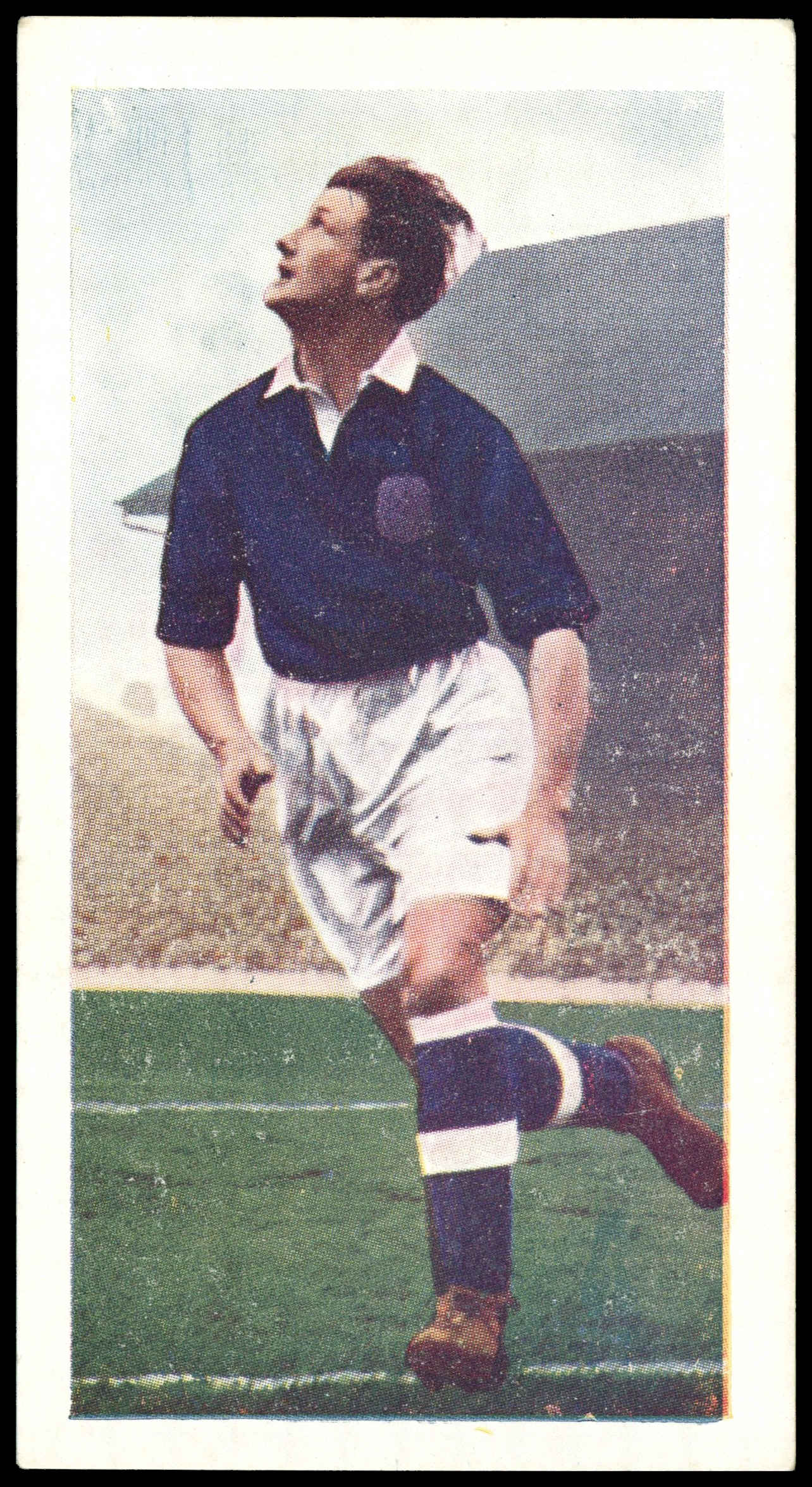 Chix - 'Famous Footballers S2' (1957) - #24 - Willie Woodburn (Rangers) Chix - 'Famous Footballers S2' (1957) - #24 - Willie Woodburn (Rangers)
